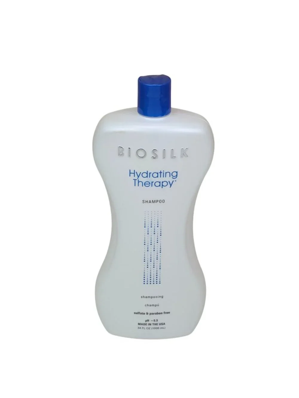 Biosilk Hydrating Therapy Shampoo 34 Fl Oz Sulfate & Paraben Free Strong Smooth
